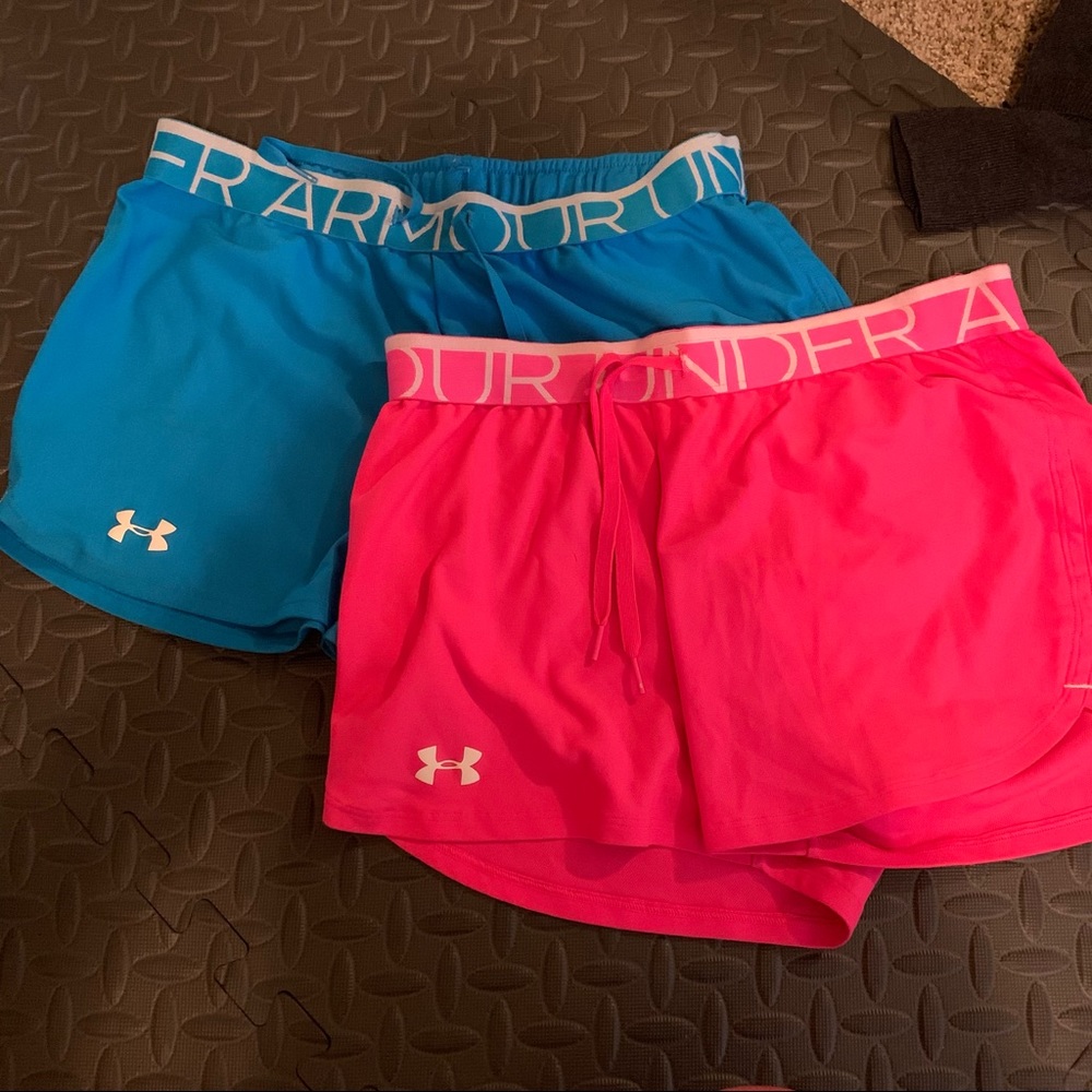 4 pack Under Armor Shorts bundle